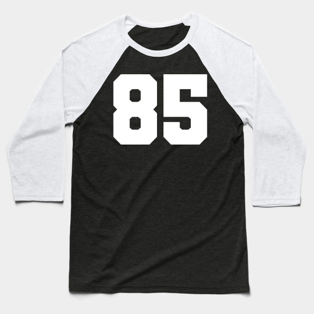 Eighty Five Baseball T-Shirt by colorsplash